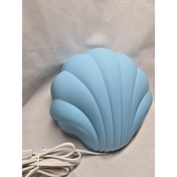 IKEA Smila Snacka Sea Shell Shaped Wall Mount Light Lamp Blue Lot Of 2- VTG - Picture 12 of 16
